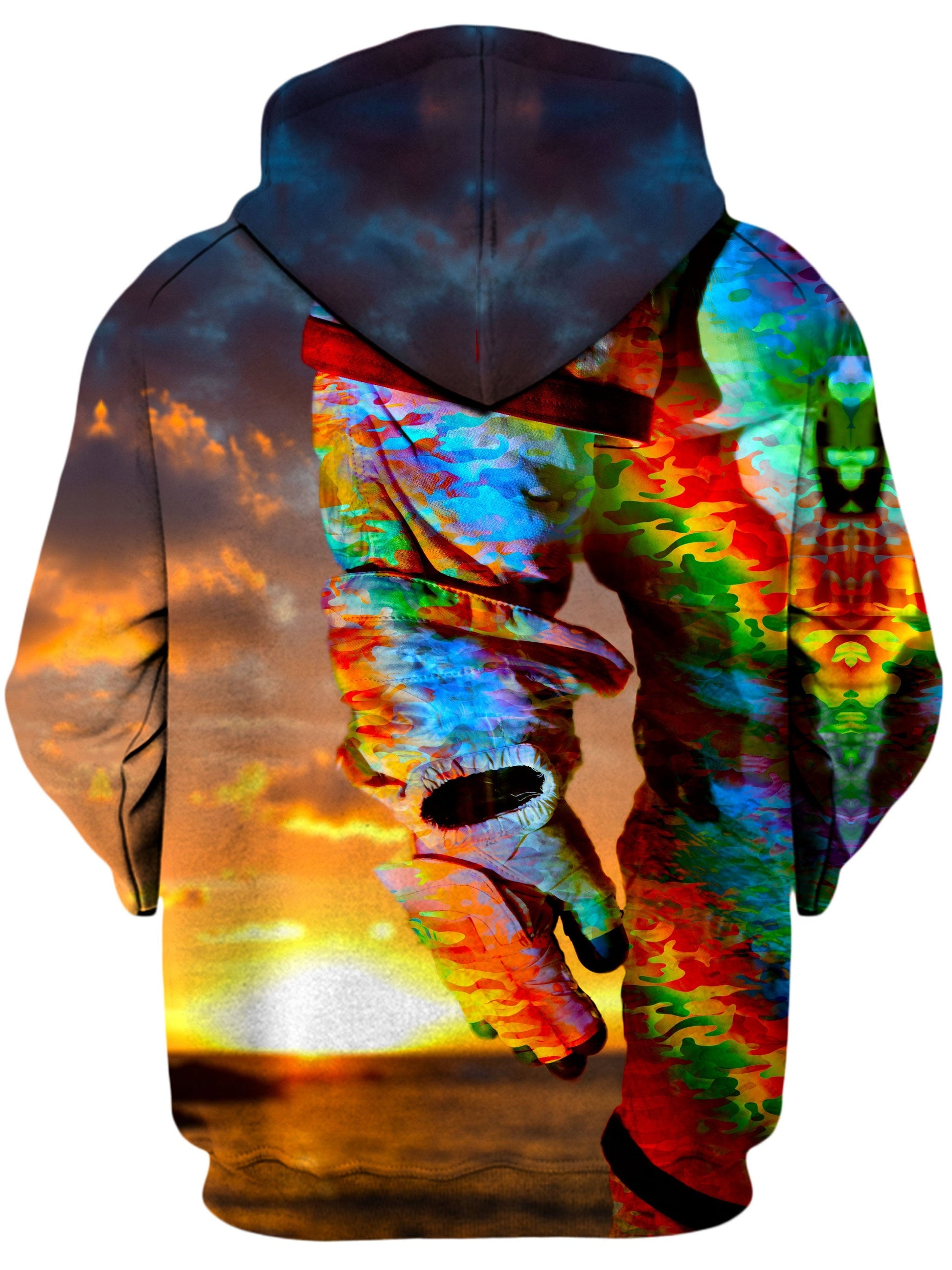 Astronaut Arm Unisex Zip-Up Hoodie -Moonbestprint
