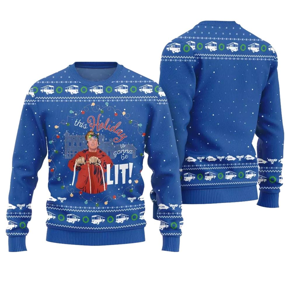 This Holiday is Gonna Be Lit Griswold Christmas Sweater - Moonbestprint