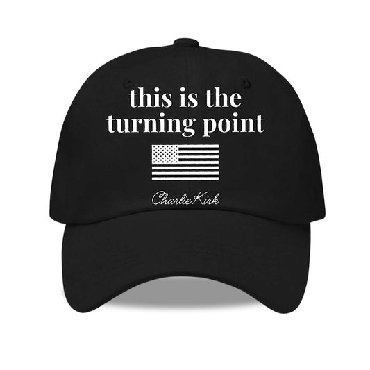 This Is The Turning Point Charlie Kirk America Hat -Moonbestprint