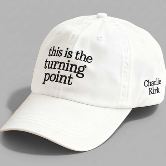 This is the Turning Point Charlie Kirk Hat -Moonbestprint