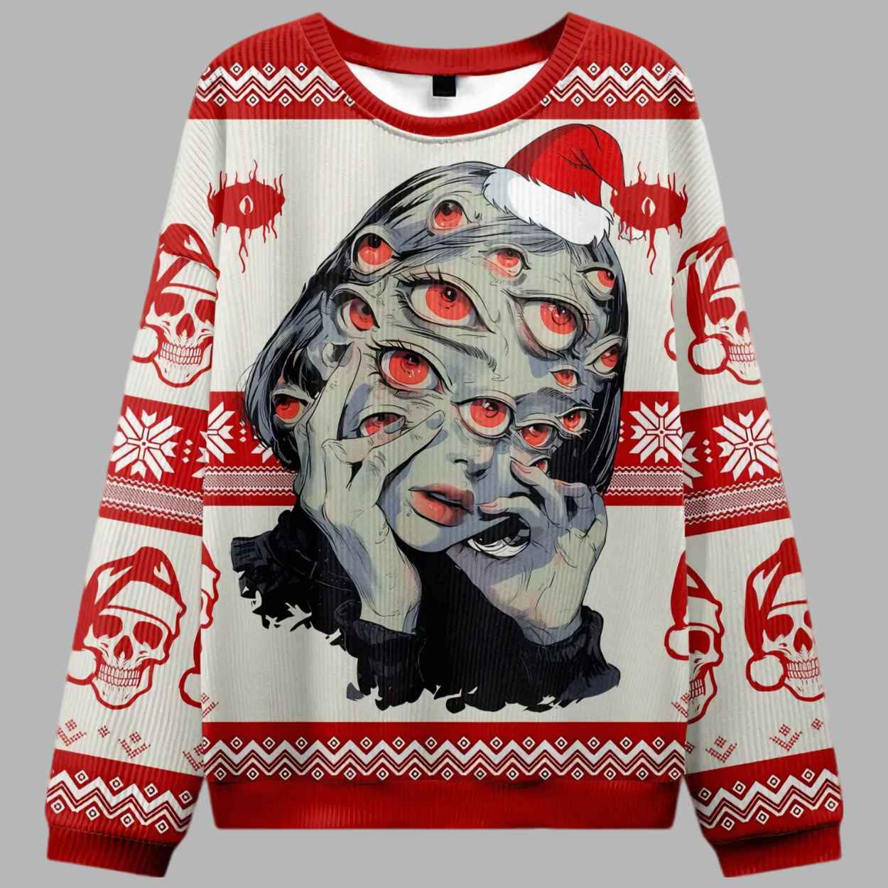 Thousand Eyes Gaze Ugly Christmas Sweater – Moonbestprint