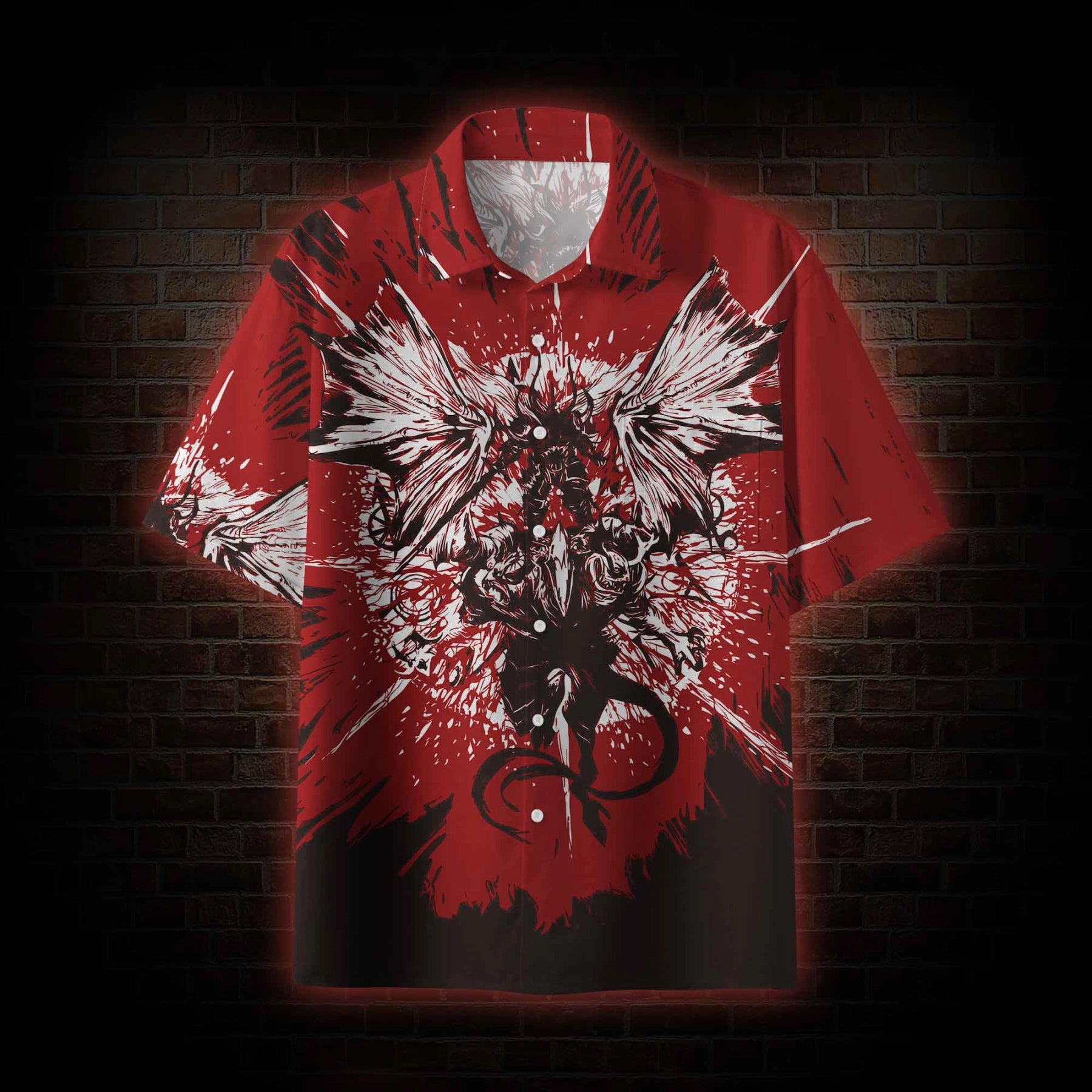 Three-Eyed King Hawaiian Shirt – Moonbestprint