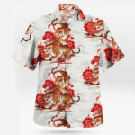 Tiger Pattern Hawaiian Shirt Bold Jungle Style Aloha Wear – Moonbestprint