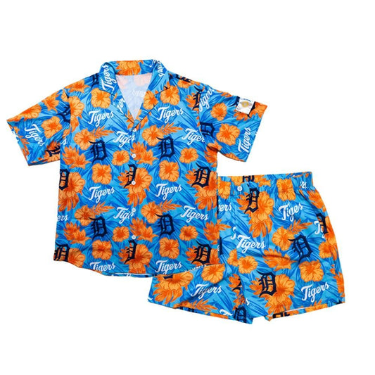 Tigers Hawaiian Shirt and Shorts Set Giveaway 2025 - Moonbestprint