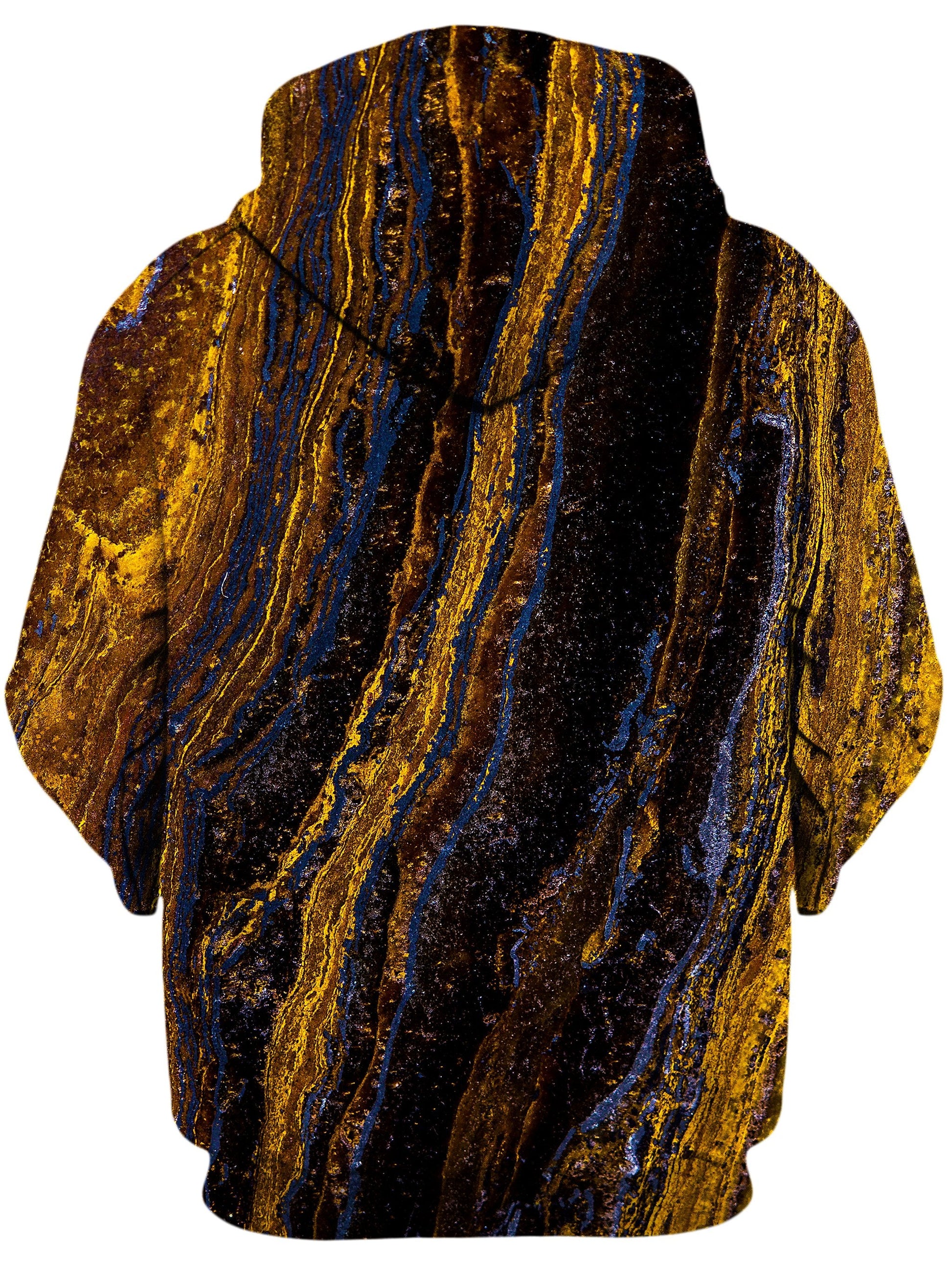 Tiger's Eye Unisex Zip-Up Hoodie -Moonbestprint