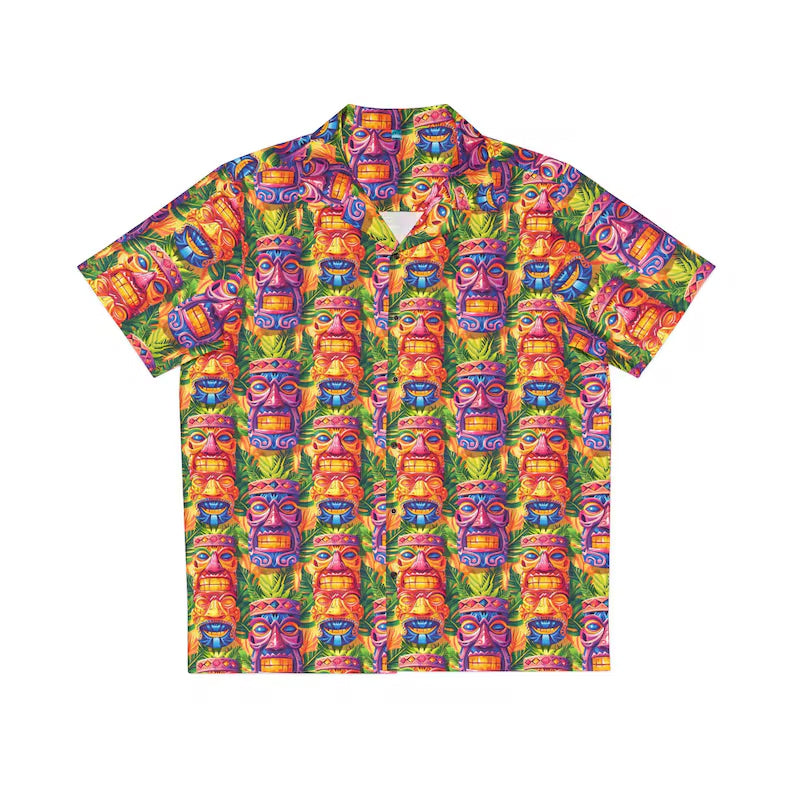 Tiki Hawaiian Shirt – Moonbestprint