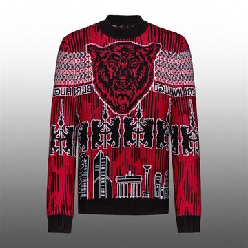 Toni Kroos Crazy Bear Christmas Ugly Sweater - Moonbestprint