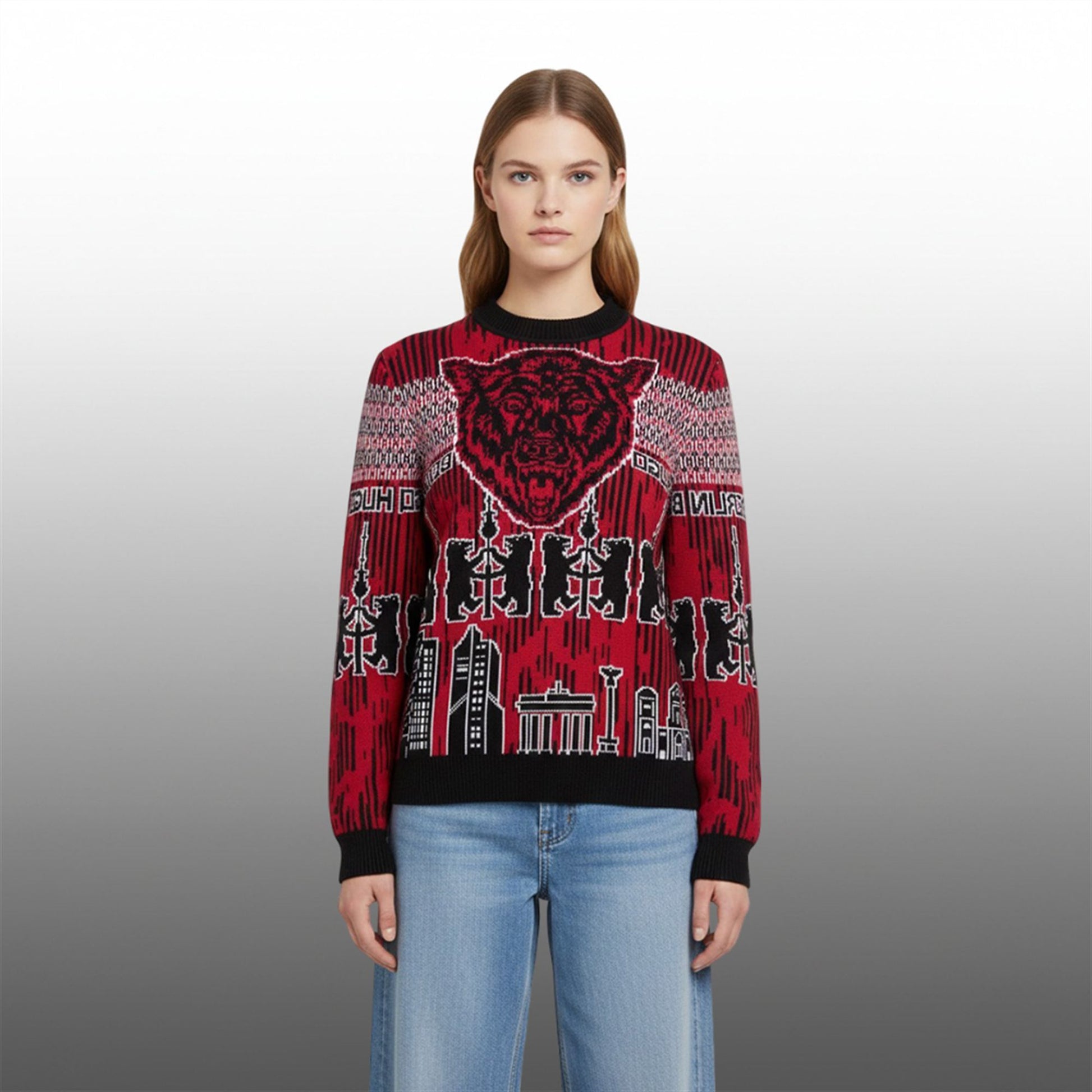 Toni Kroos Crazy Bear Christmas Ugly Sweater - Moonbestprint
