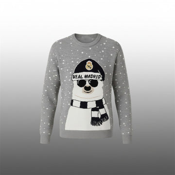Toni Kroos Grandfather Polar Bear Real Madrid Christmas Ugly Sweater - Moonbestprint