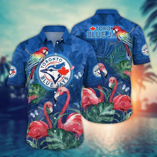 Toronto Baseball Team Blue Jayss Hawaiian Shirt 1, MLB Hawaiian Shirt Moonbestprint