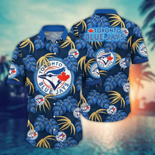 Toronto Baseball Team Blue Jayss Hawaiian Shirt 12, MLB Hawaiian Shirt Moonbestprint