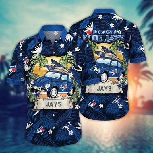 Toronto Baseball Team Blue Jayss Hawaiian Shirt 2, MLB Hawaiian Shirt Moonbestprint