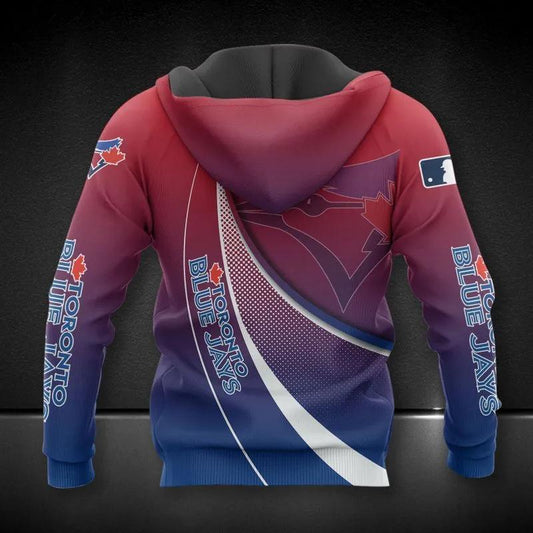 Toronto Blue Jays All Over Print MLB Hoodie 1, MLB Hoodie Moonbestprint