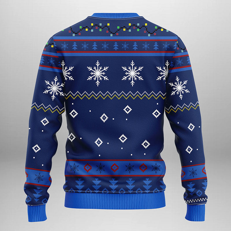 Toronto Blue Jays Funny Grinch Ugly Christmas Sweater Moonbestprint