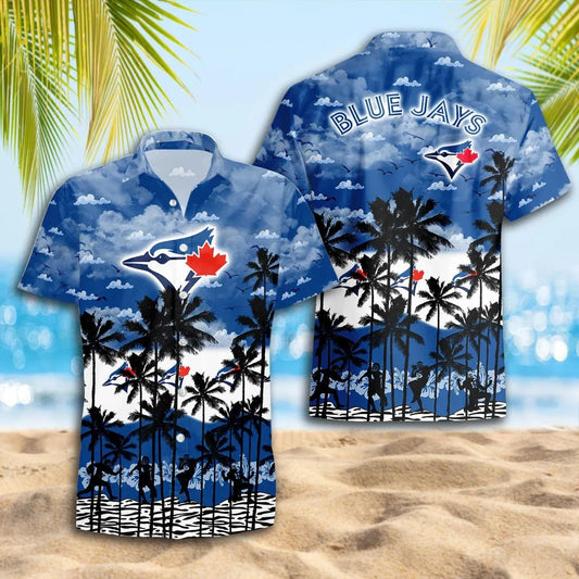 Toronto Blue Jays Hawaiian Shirt Trending Summer. Gift For Toronto Blue Jays Fan, MLB Hawaiian Shirt Moonbestprint