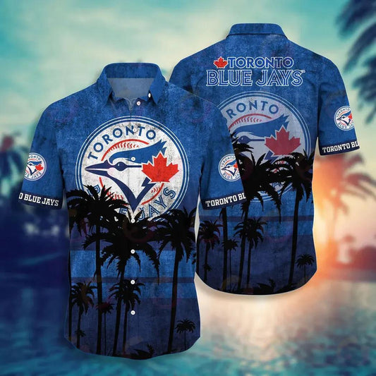 Toronto Blue Jays MLB Aloha Hawaiian Shirt 1, MLB Hawaiian Shirt Moonbestprint