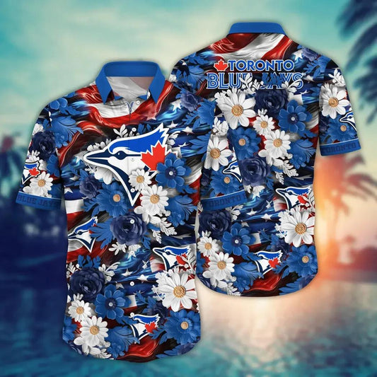 Toronto Blue Jays MLB Aloha Hawaiian Shirt 2, MLB Hawaiian Shirt Moonbestprint