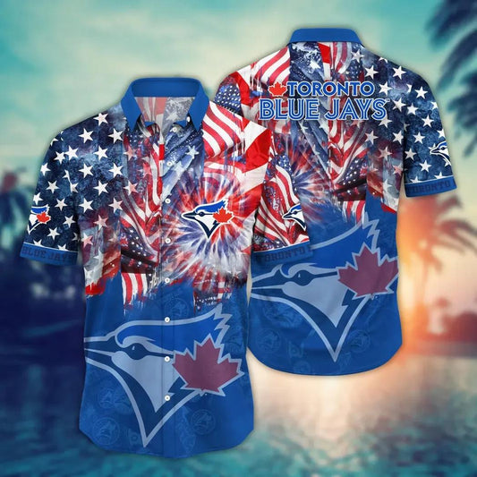 Toronto Blue Jays MLB Flower Aloha Hawaiian Shirt 11, MLB Hawaiian Shirt Moonbestprint