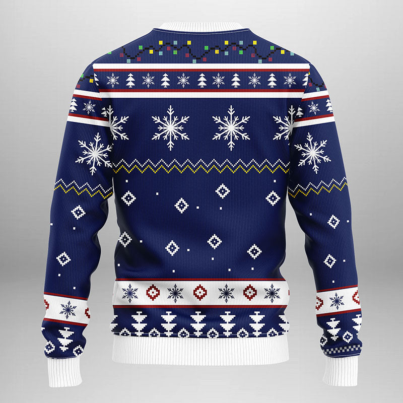 Toronto Maple Leafs Funny Grinch Ugly Christmas Sweater Moonbestprint