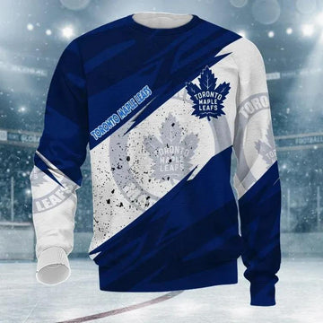 Toronto Maple Leafs Ugly Christmas Sweater, NHL Christmas Sweater Moonbestprint
