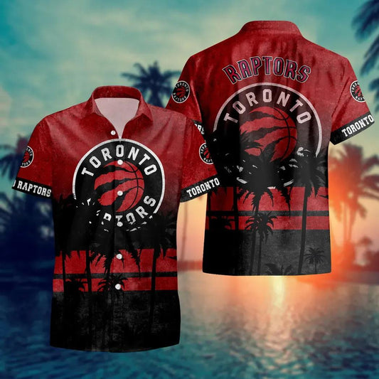 Toronto Raptors Aloha Hawaiian Shirt, NCAA Hawaiian Shirt Moonbestprint