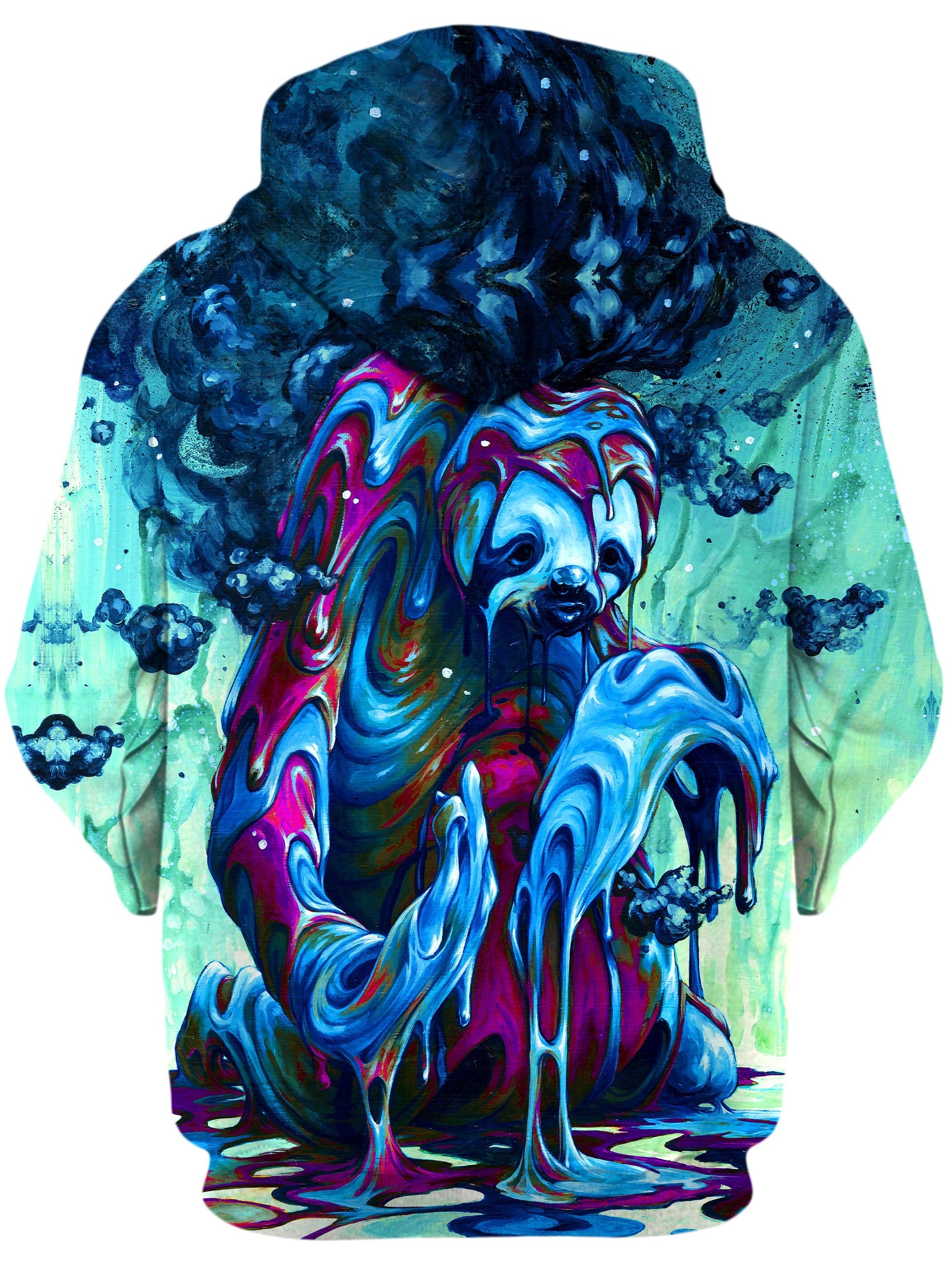 Toxic Sloth Unisex Zip-Up Hoodie -Moonbestprint