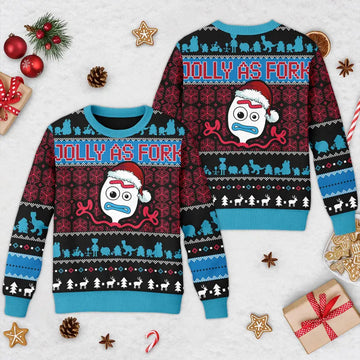 Toy Story Jolly As Fork Ugly Christmas Sweater – Moonbestprint