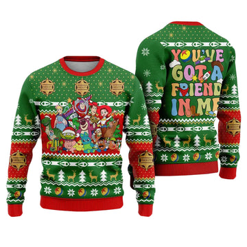Toy Story You've Got A Friend In Me Ugly Christmas Sweater 2025 – Moonbestprint
