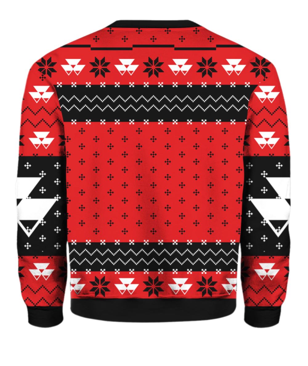 Tractor Massey Ugly Christmas Sweater - Moonbestprint