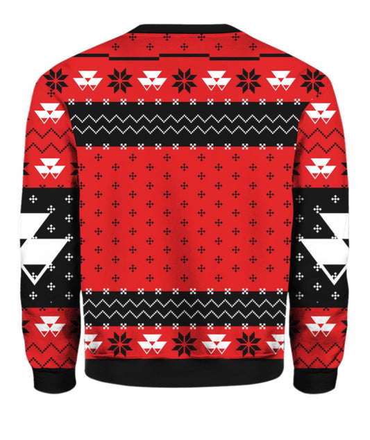 Tractor Massey Ugly Christmas Sweater - Moonbestprint