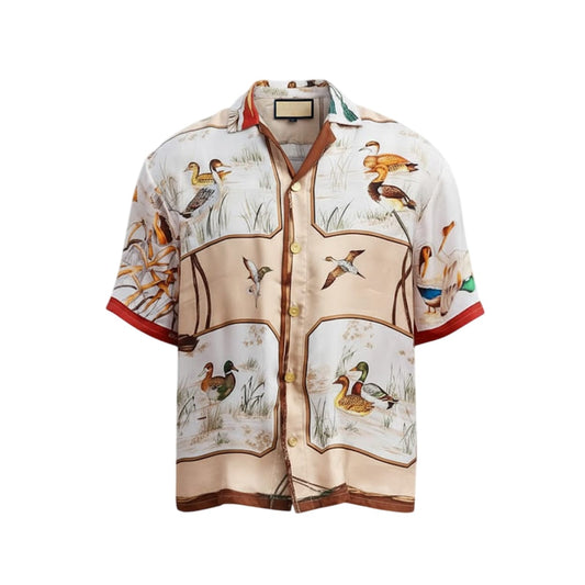 Travis Kelce Wood Duck Hawaiian Shirt Moonbestprint