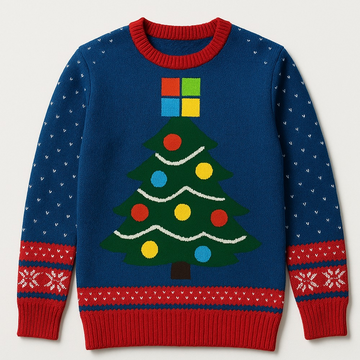 Tree Microsoft Ugly Christmas Sweater 2025 – Moonbestprint