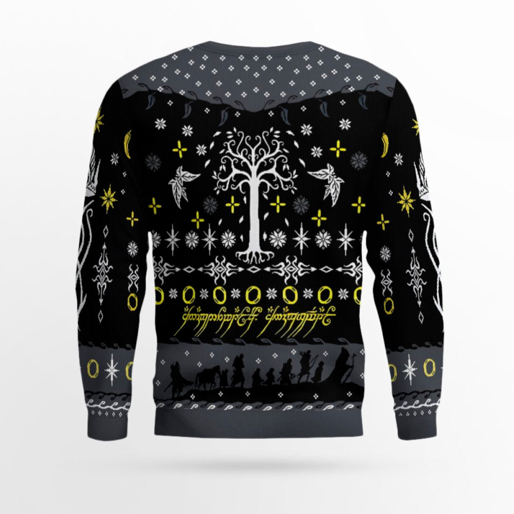 Tree Of Gondor Ugly Christmas Sweater – Moonbestprint
