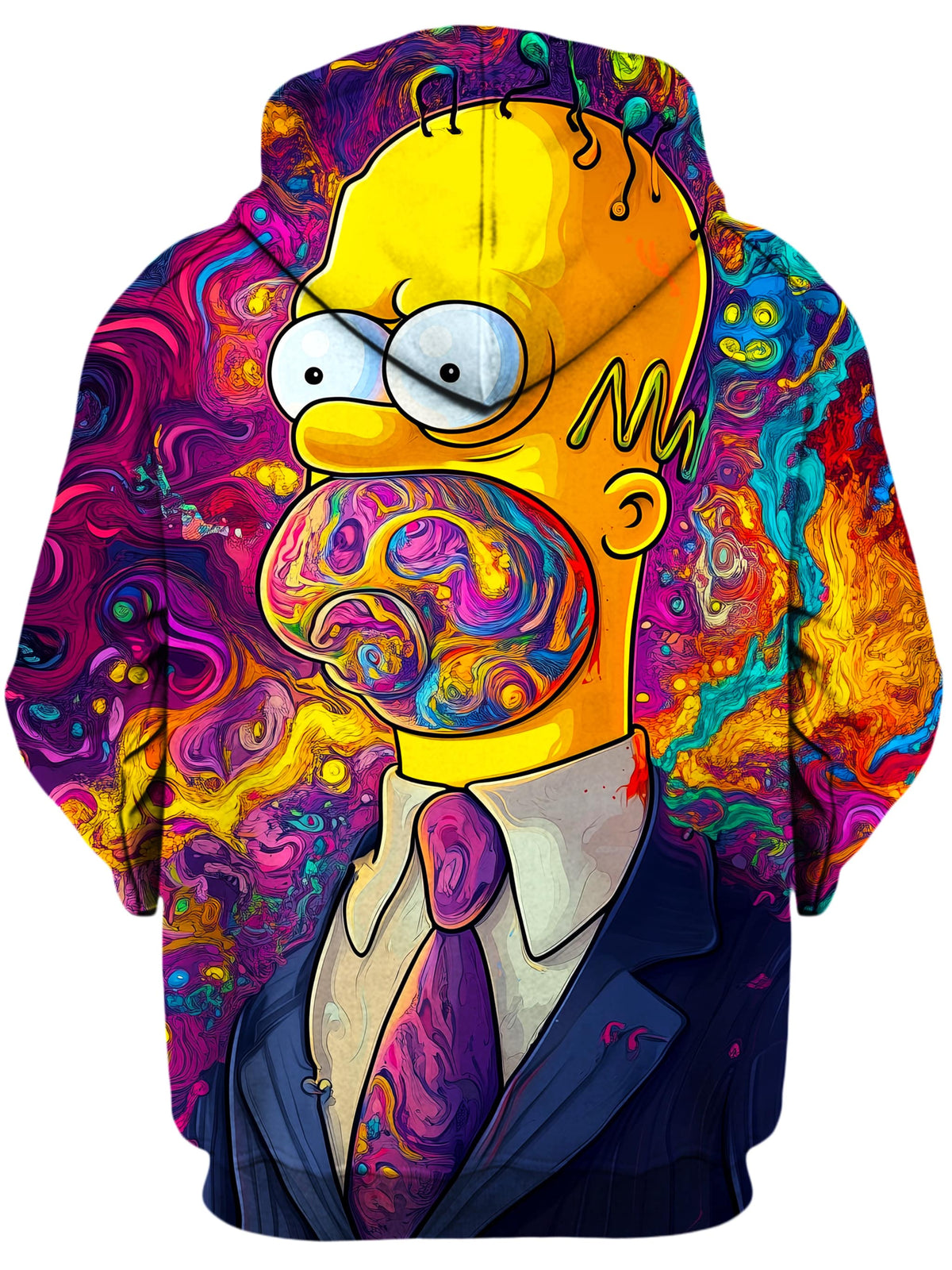 Trippin On The Job Unisex Zip-Up Hoodie -Moonbestprint