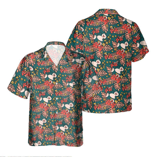 Tropical Floral Pokemon Hawaiian Shirt – Moonbestprint