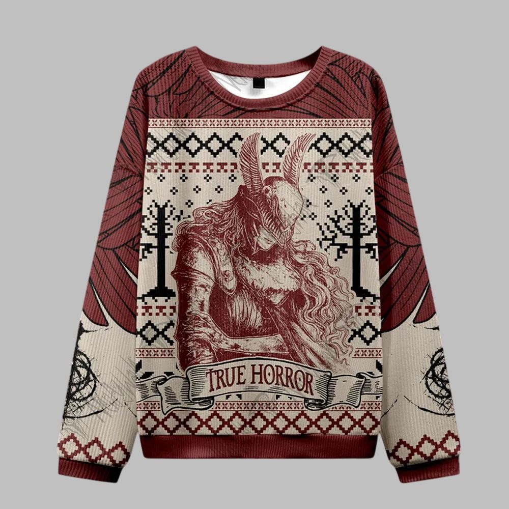 True Horror Ugly Sweater 2026 Christmas - Moonbestprint