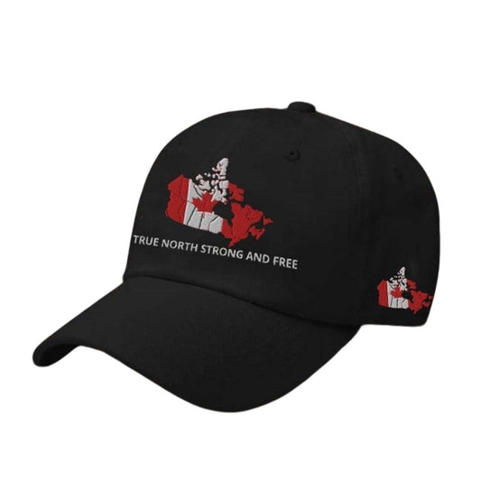 True North Strong And Free Hat -Moonbestprint