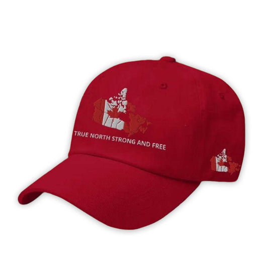 True North Strong And Free Hat -Moonbestprint