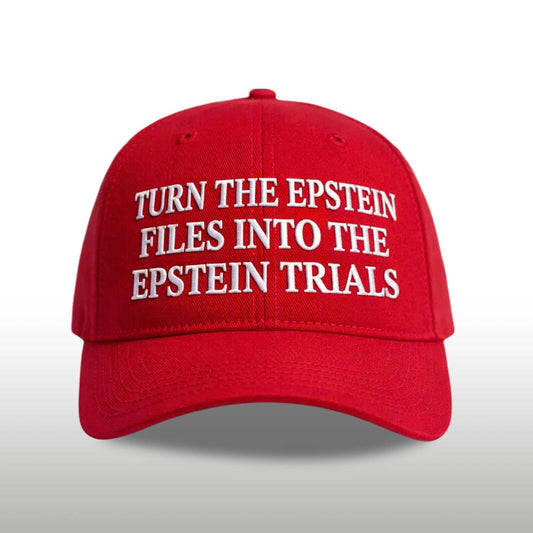 Turn The Epstein Files Into The Epstein Trials Hat -Moonbestprint