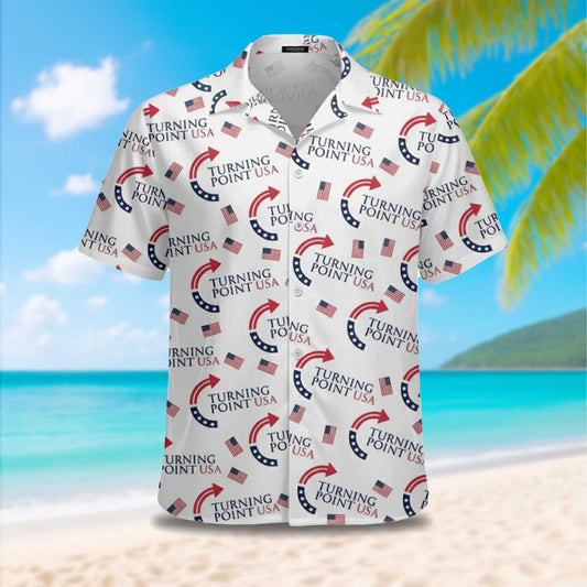 Turning Point USA Hawaiian Shirt- Moonbestprint