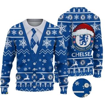 Tuxedo Chelsea Ugly Christmas Sweater 2025 – Moonbestprint