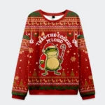 Twas The Cookies Frog Ugly Christmas Sweater – Moonbestprint