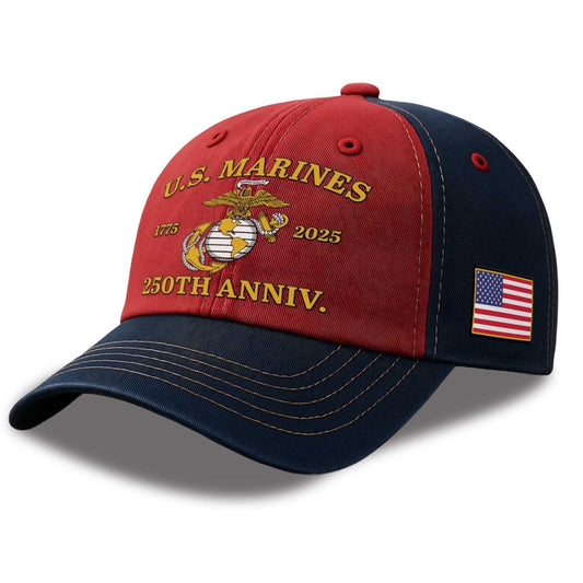 U.S Marines 250th Anniversary 1776-2026 Hat -Moonbestprint