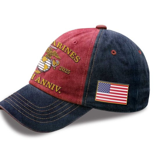 U.S Marines 250th Anniversary 1776-2026 Hat -Moonbestprint