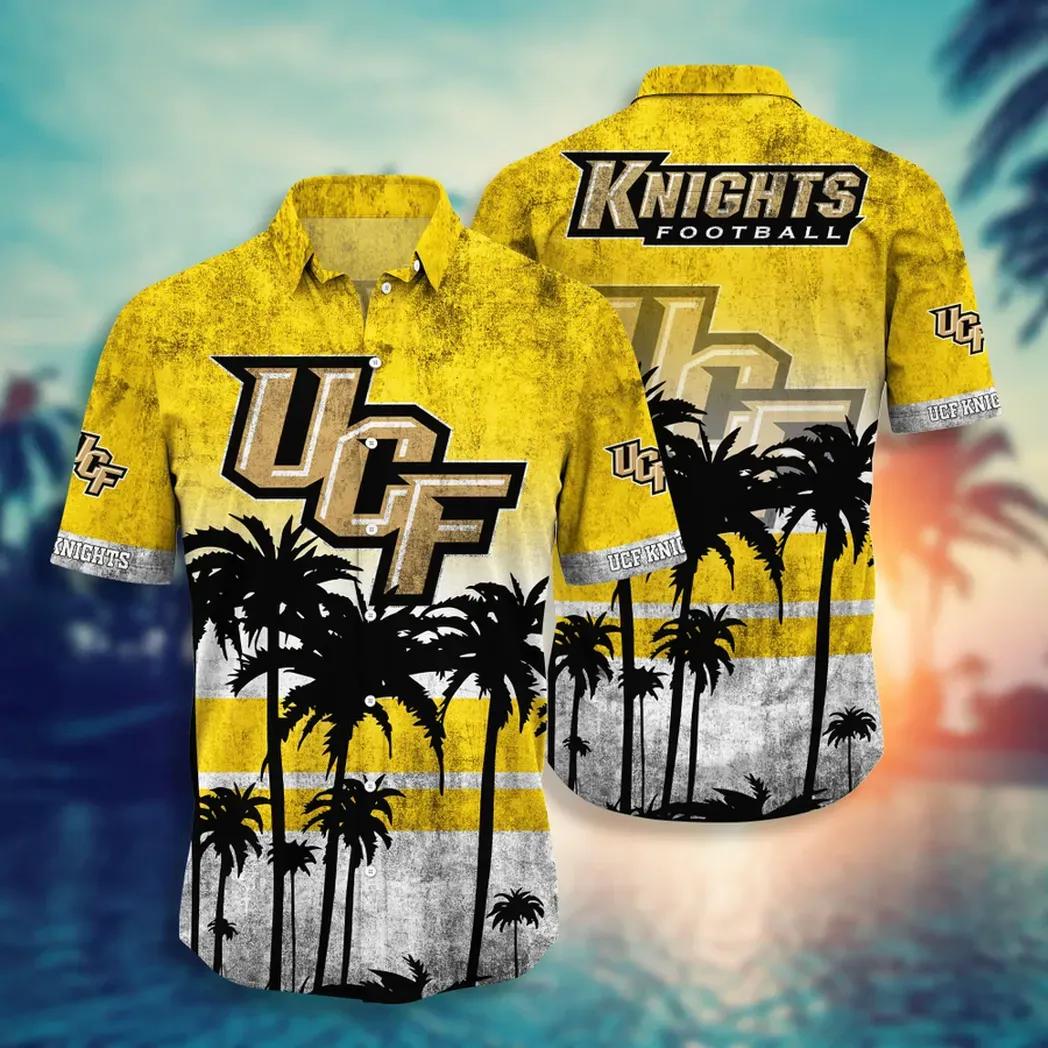 UCF Knights Aloha Hawaiian Shirt, NCAA Hawaiian Shirt Moonbestprint
