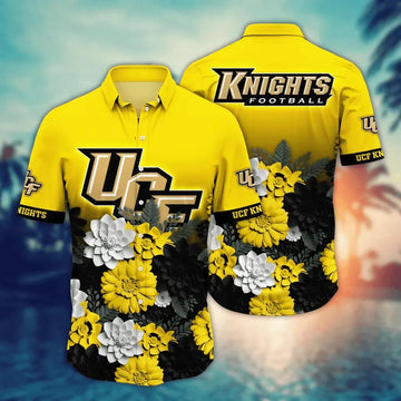 UCF Knights NCAA Flower Aloha Hawaiian Shirt 13, NCAA Hawaiian Shirt Moonbestprint