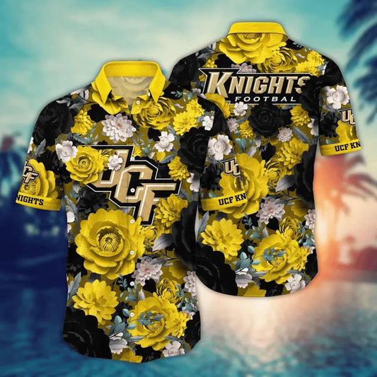 UCF Knights NCAA Flower Aloha Hawaiian Shirt 5, NCAA Hawaiian Shirt Moonbestprint