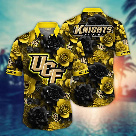 UCF Knights NCAA Flower Aloha Hawaiian Shirt 8, NCAA Hawaiian Shirt Moonbestprint