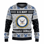 US Navy 250th Years USA Ugly Christmas Sweater – Moonbestprint