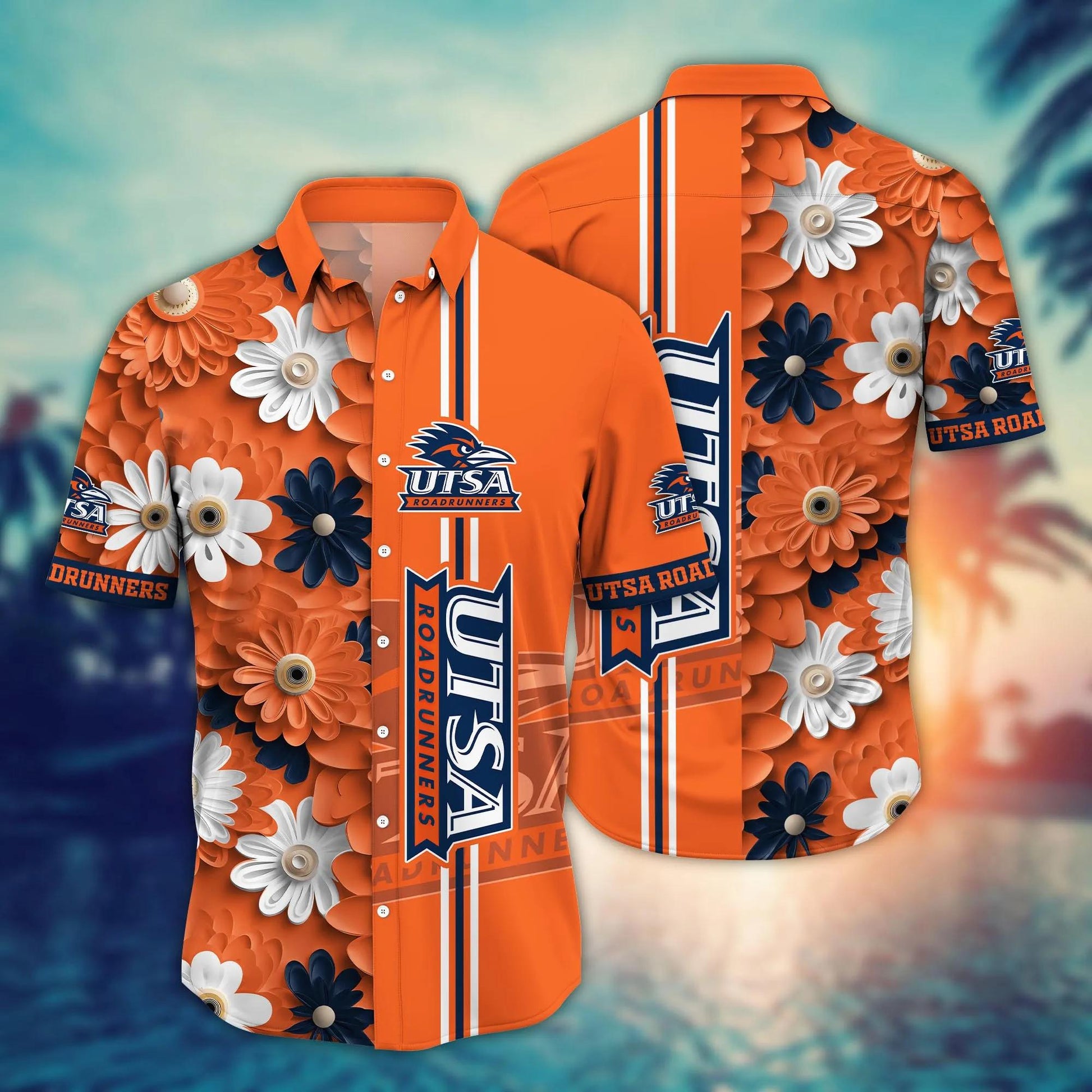 UTSA Roadrunners NCAA Hawaiian Shirt 2, NCAA Hawaiian Shirt Moonbestprint